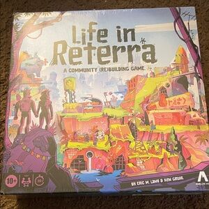 Avalon Life in Reterra Board Game - Vibrant Colors